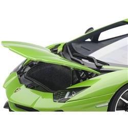 Picture of Autoart 79133 Lamborghini Aventador S Verde Mantis 1 by 18 Scale Model Car, Pearl Green
