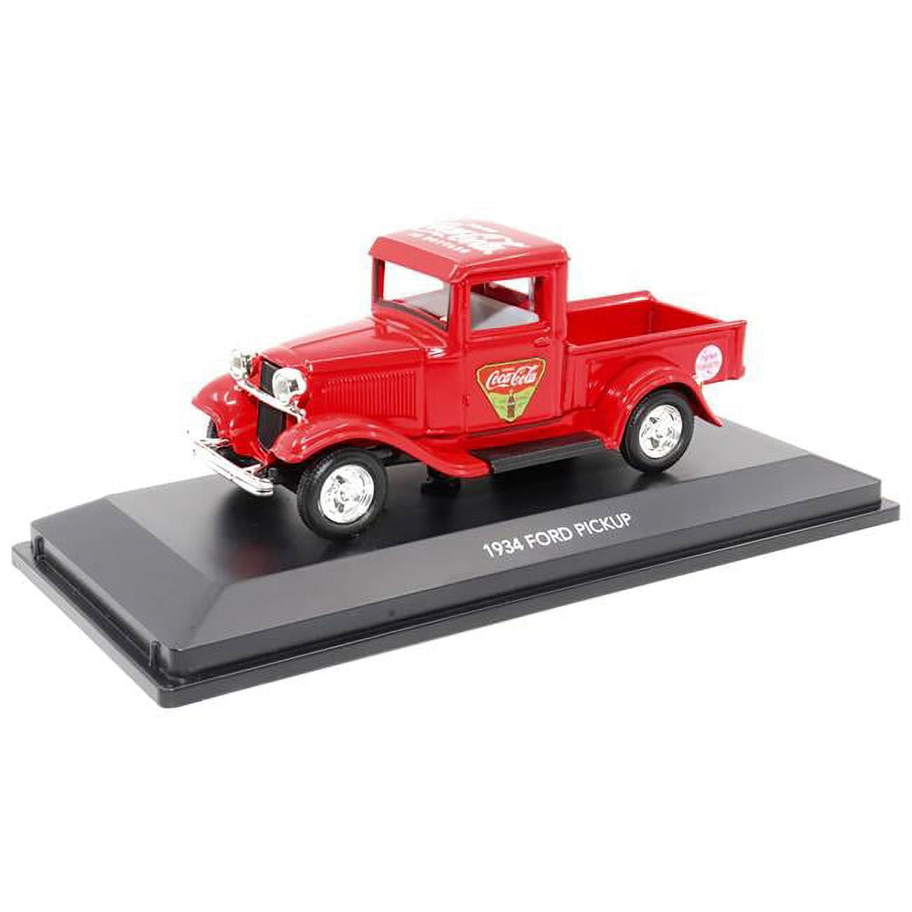 Motorcity Classics 443031 1934 Ford Pickup Truck Coca-Cola 1 by 43 Scale Diecast Scale Model Car, Red -  MOTOR CITY CLASSICS