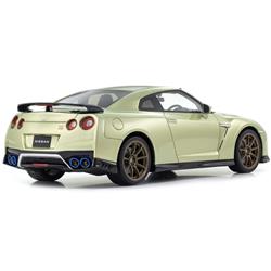 KSR18057MJ Nissan GT-R Premium Edition T-Spec RHD Right Hand Drive Millenium Jade 1 by 18 Scale Model Car, Green Metallic -  Kyosho