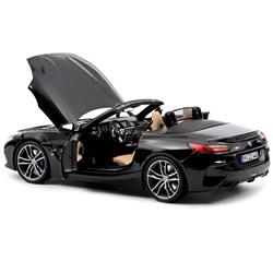 Picture of Norev 183272 2019 BMW Z4 Convertible 1 by 18 Scale Diecast Model Car, Black Metallic