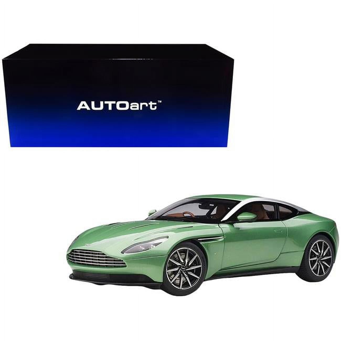 Picture of Autoart 70269 Aston Martin DB11 RHD Right Hand Drive Apple Tree 1 by 18 Scale Model Car, Green Metallic