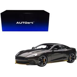 Picture of Autoart 70273 2017 Aston Martin Vanquish S Kopi Bronze with Carbon Top 1 by 18 Scale Model Car