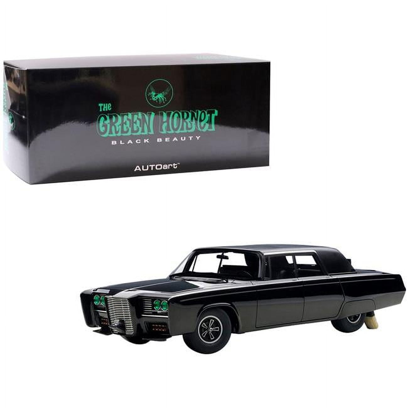 Picture of Autoart 71546 Black Beauty The Green Hornet 1966-1967 TV Series 1-18 Diecast Model Car