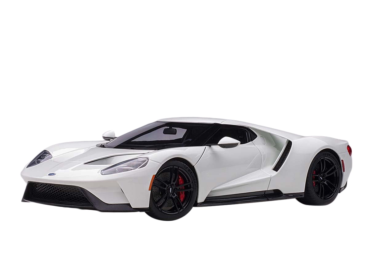 Picture of Autoart 72941 2017 Ford GT Frozen 1 by 18 Scale Model Car, White