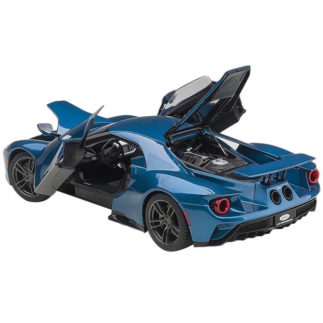 Picture of Autoart 72942 2017 Ford GT Liquid 1 by 18 Scale Model Car, Blue