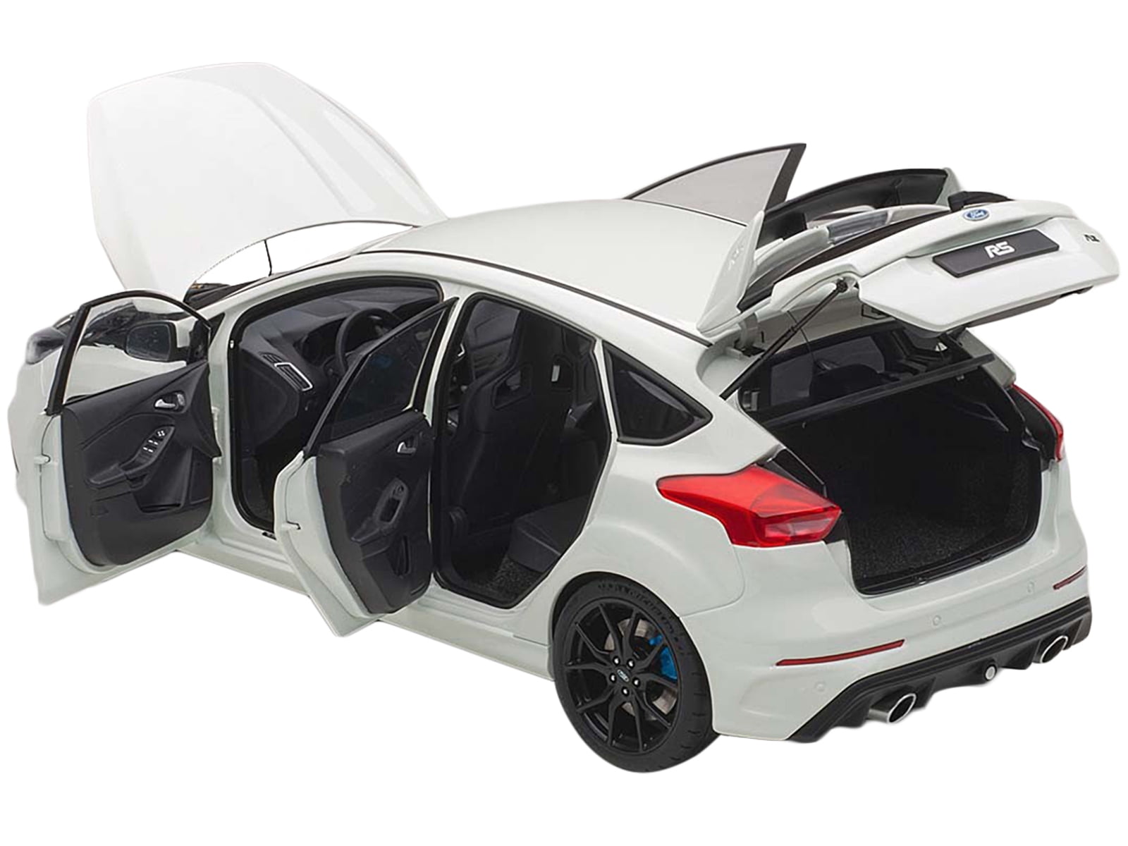 Picture of Autoart 72951 2016 Ford Focus RS Frozen 1 by 18 Scale Model Car, White