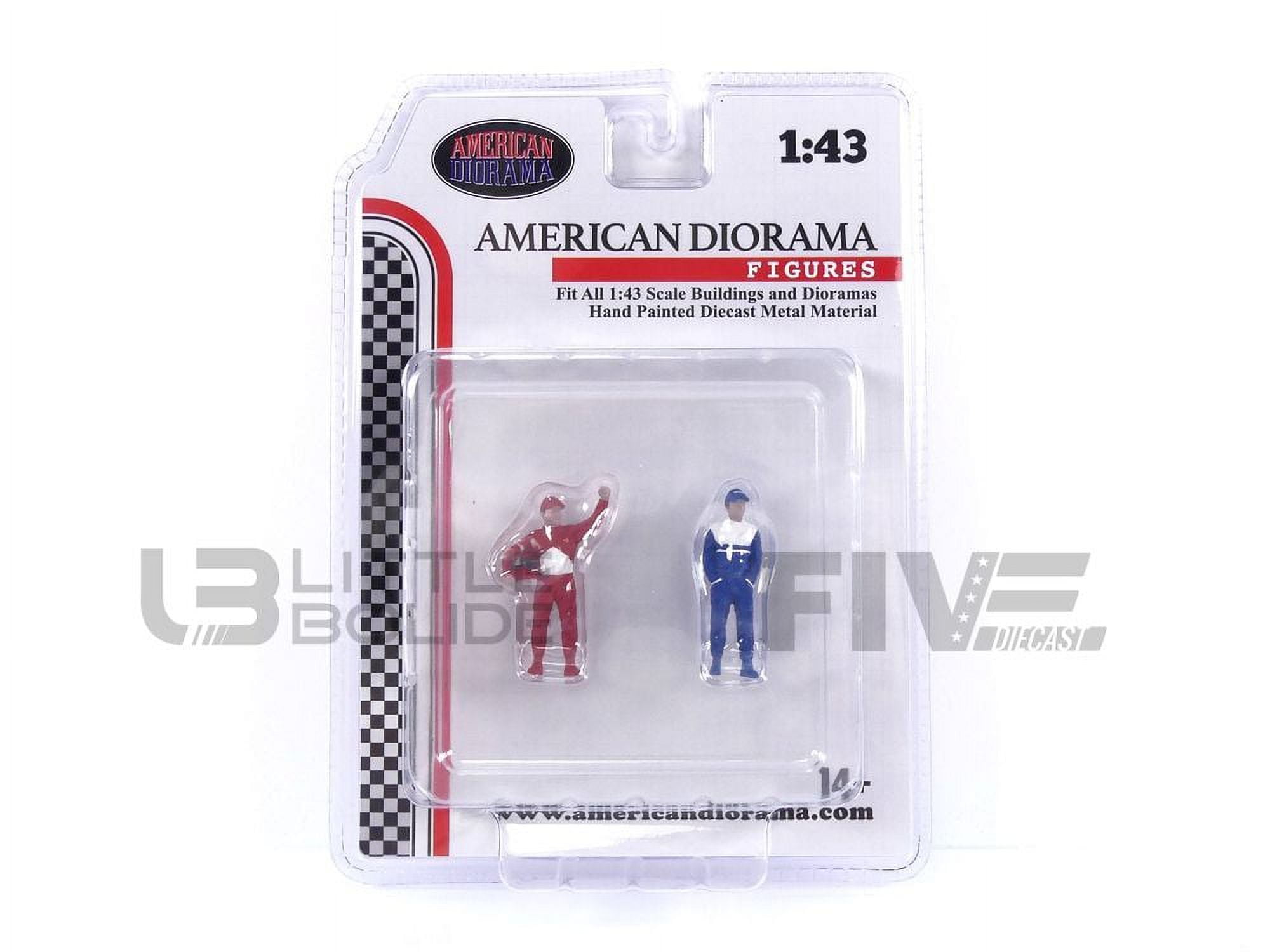 Picture of American Diorama 76451 Racing Legends 90s Diecast for 1 by 43 Scale Models Figures - Set of 2
