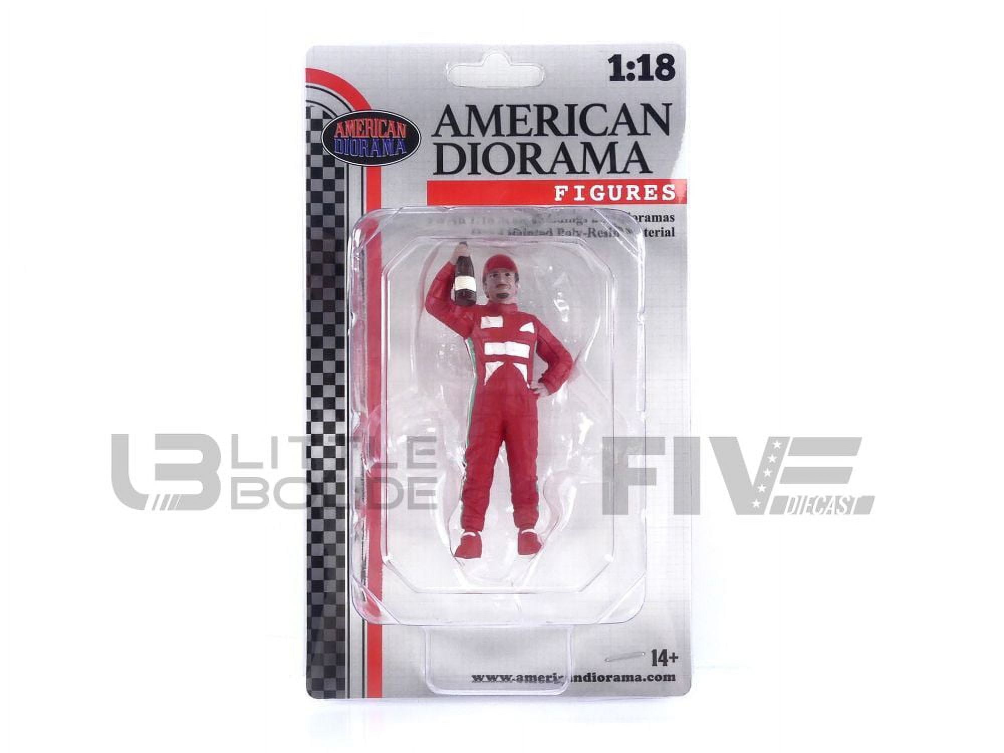 Picture of American Diorama 76358 Racing Legends 2000s B for 1 by 18 Scale Models Figure
