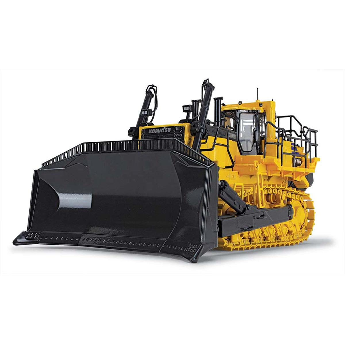 Komatsu D475A-8 with Ripper 1 by 50 Scale Diecast Model Dozer, Yellow