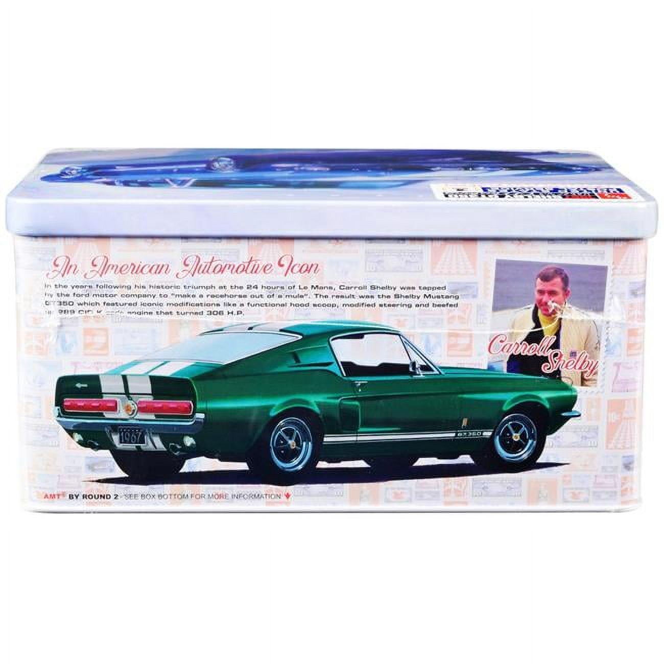 Skill 2 1967 Shelby Mustang GT350 USPS United States Postal Service Auto Art Stamp Series 1 by 25 Scale Model Kit -  Time2Play, TI3476442