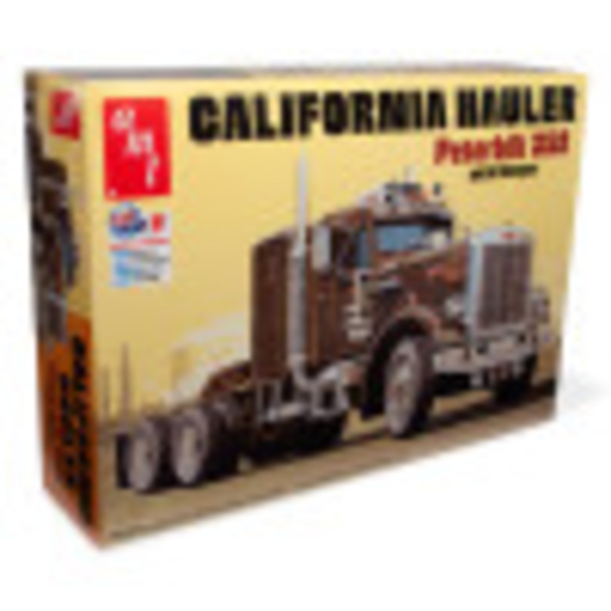 Skill 3 Peterbilt 359 California Hauler with Sleeper Cab 1 by 25 Scale Model Kit