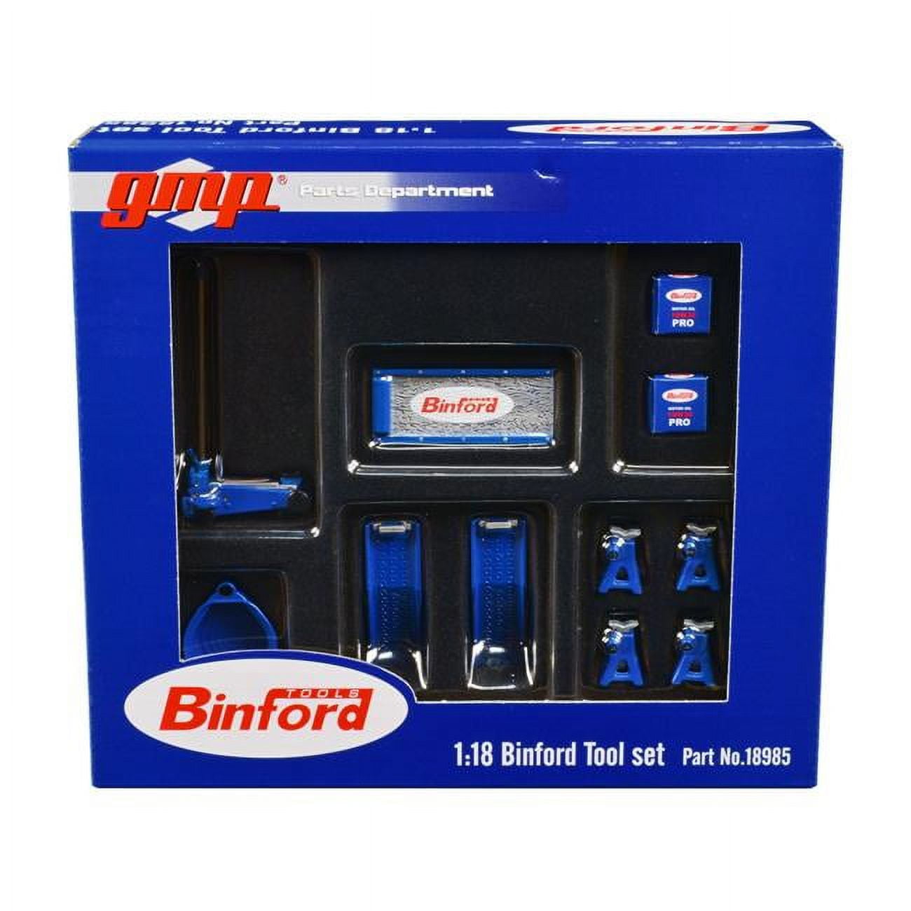 Picture of GMP 18985 Shop No.2 of Binford Home Improvement 1991-1999 TV Series 1 by 18 Scale Diecast Replica Tool Set - 6 Piece