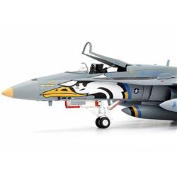F by A-18C U.S. Navy Hornet VFA-82 Marauders with Display Stand Limited Edition to Worldwide 1 by 72 Scale Diecast Model Fighter Aircraft - 600 Piece