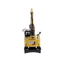 CAT Caterpillar M318 Wheeled Yellow with Operator High Line Series 1 by 50 Scale Diecast Model Excavator