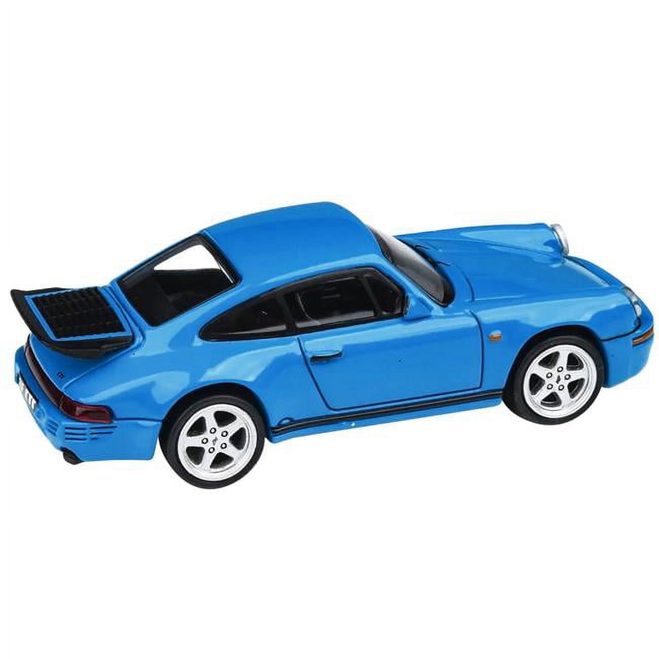 PA-55297 1987 RUF CTR Racing 1 by 64 Scale Diecast Model Car, Blue