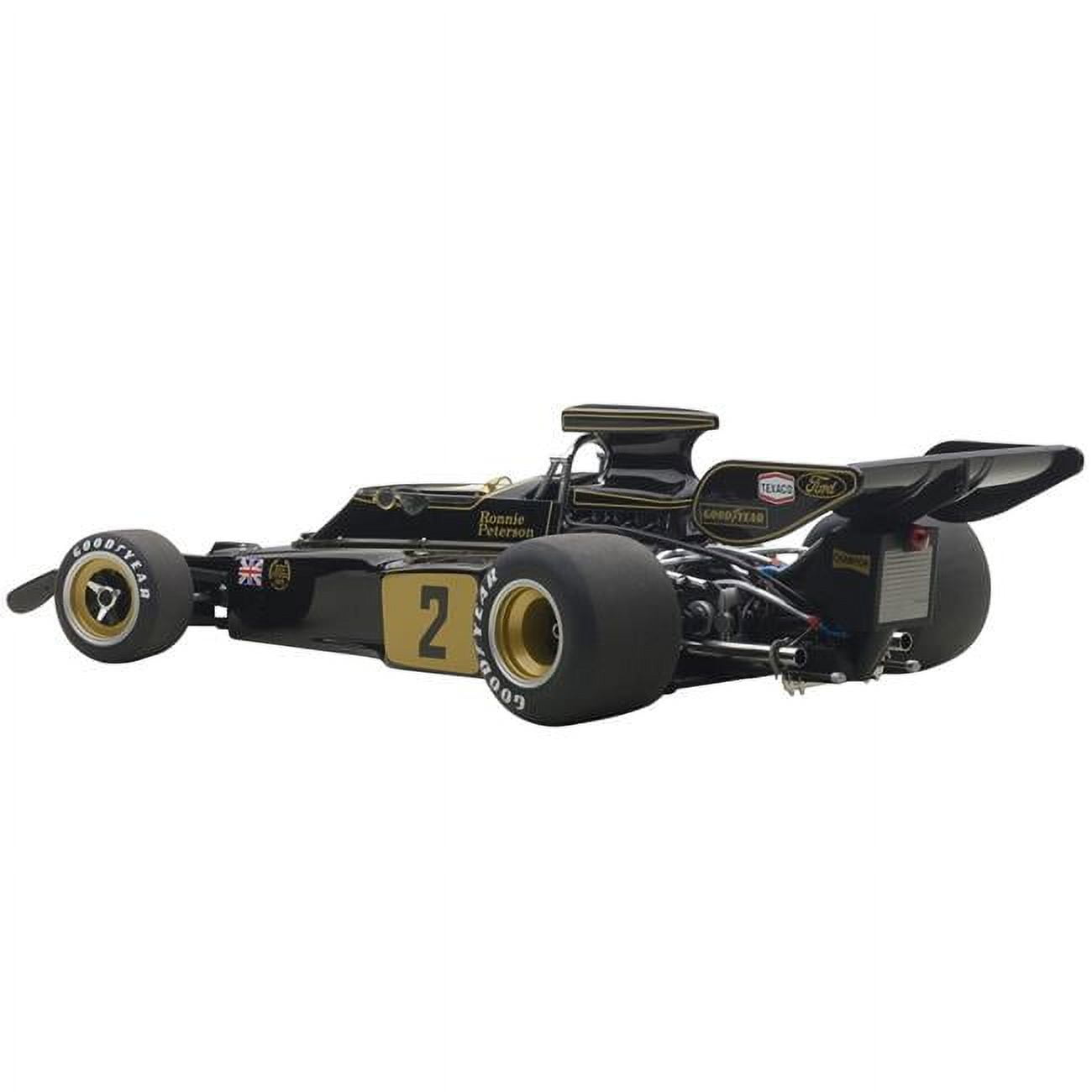 No.2 Lotus 72E 1973 Ronnie Peterson 1-18 Scale Model Car