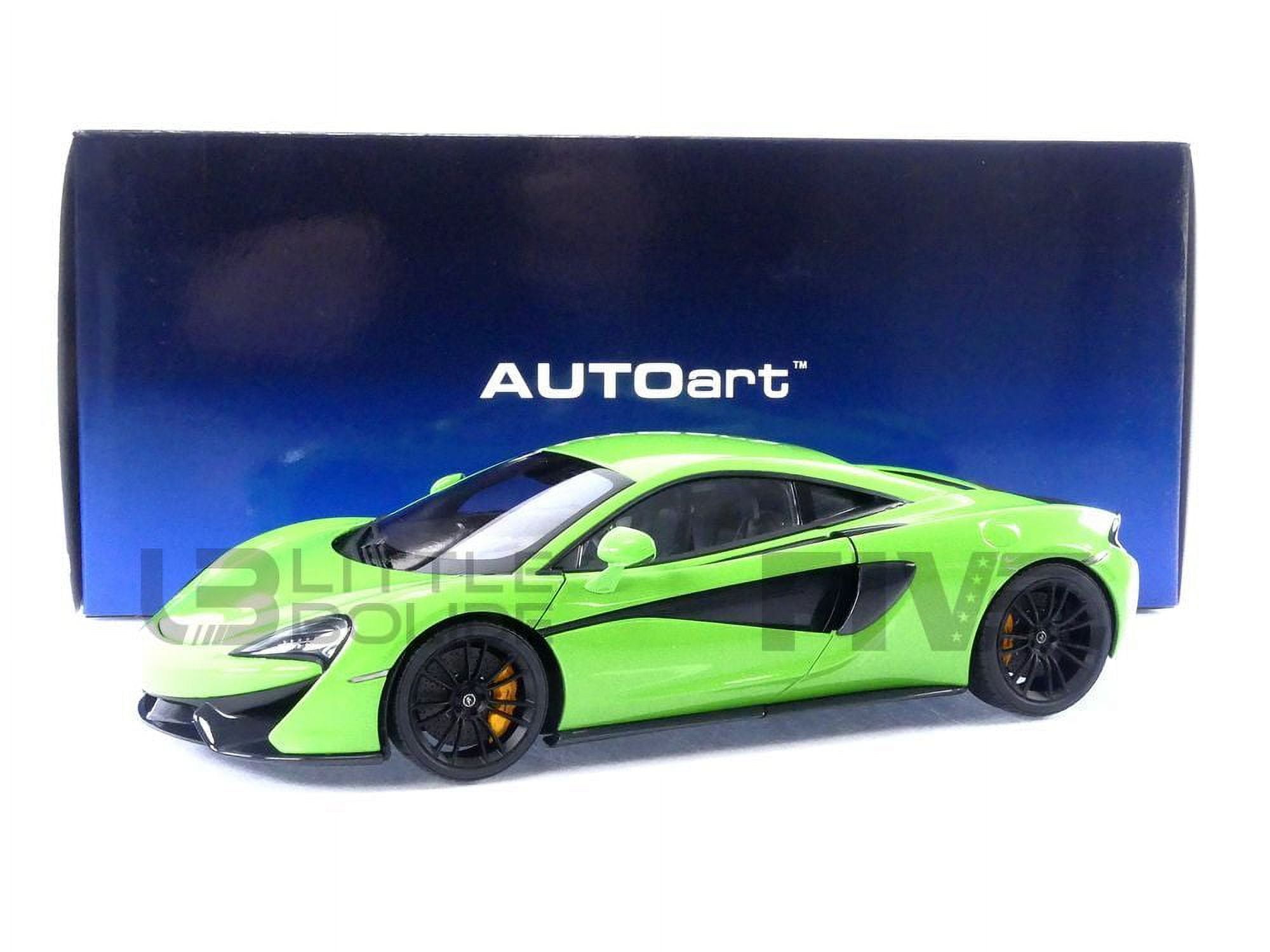 Picture of Autoart 76042 Mclaren 570S Mantis Green with Black Wheels 1-18 Scale Model Car