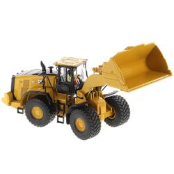 CAT Caterpillar 982 XE Wheel Loader Yellow with Operator High Line Series 1-50 Scale Diecast Model
