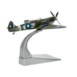 Picture of Corgi AA29201 1 to 72 Scale Nurse Biggin Hill Heritage Hangar the Aviation Archive Series Diecast Model Supermarine Spitfire T.9 TE308 Fighter Aircraft, Grey