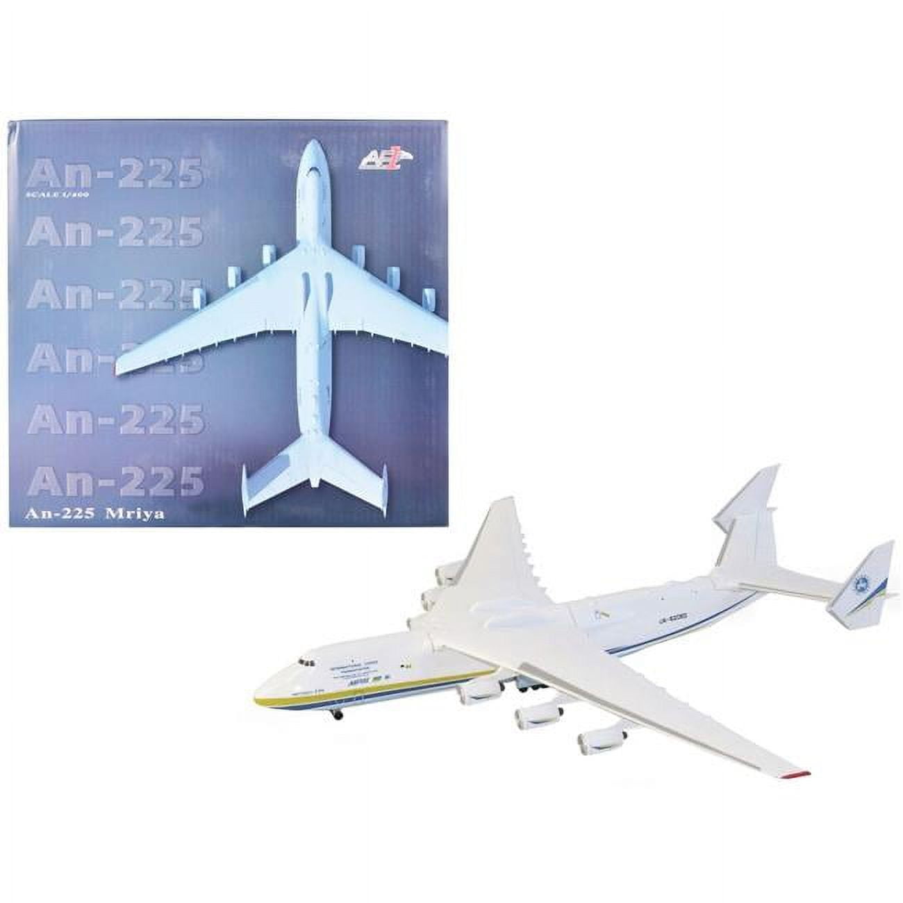Picture of Air Force 1 AF1-0168A 1 to 400 Scale UR-82060 Ukraine Diecast Model Antonov An-225 Mriya Cargo Aircraft