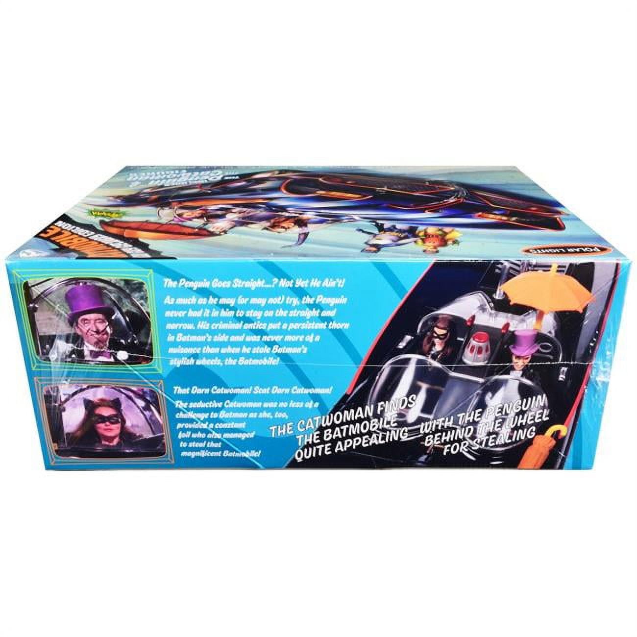 POL998 1 to 25 Scale 1966 Batmobile Bad Guy Getaway Edition with Penguin & Catwoman Figures Batman 1966-1968 TV Series Skill 2 Model Kit
