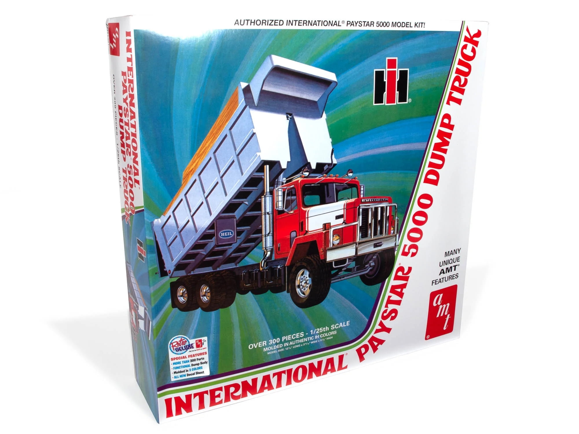 Picture of AMT AMT1381 1 to 25 Scale International PayStar 5000 Dump Truck Skill 3 Model Kit