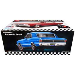 Picture of AMT AMT1388 1 to 25 Scale 1967 Chevrolet Chevelle SS 396 AMT Celebrating 75 Years Skill 2 Model Kit