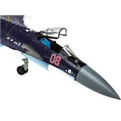 Picture of Air Force 1 AF1-0116B 1 to 72 Scale No.08 Russian Air Force Diecast Sukhoi Su-35 Fighter Aircraft Model