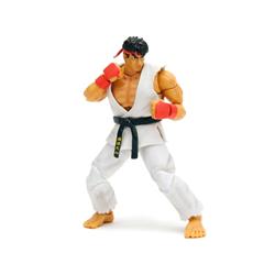 Picture of Jada 34215 Ryu 6 Moveable Figure with Accessories&#44; Alternate Head & Hands Ultra Street Fighter II The Final Challengers 2017 Video Game model