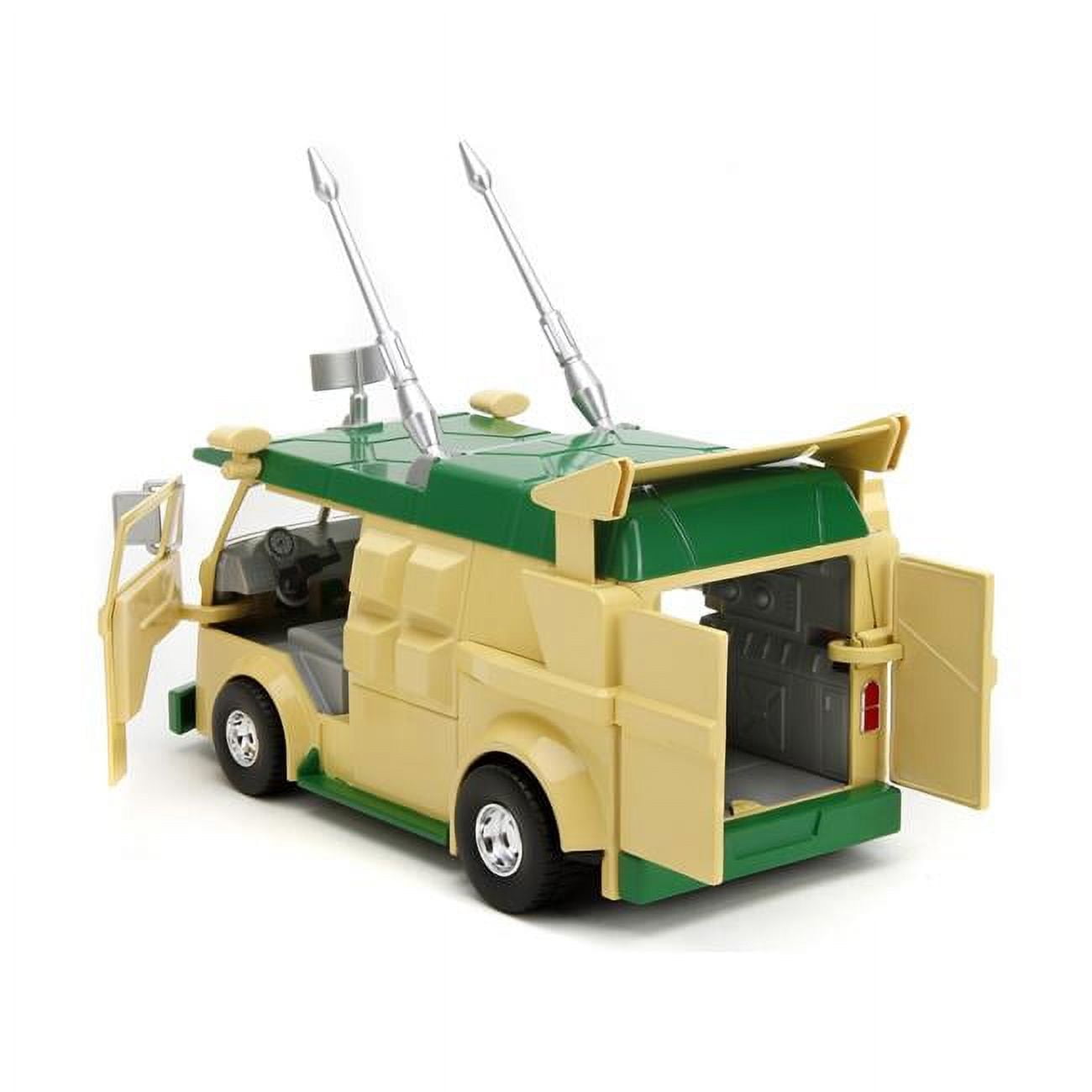 Party Wagon Donatello Diecast Figure Teenage Mutant Ninja Turtles Hollywood Rides Series Diecast Model, Green & Beige -  Endless Games, EN2952054