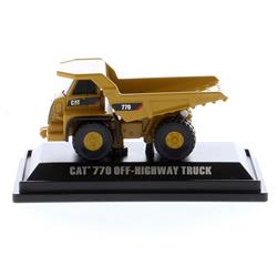 CAT Caterpillar 770 Highway Truck Micro-Constructor Series Diecast Model, Yellow
