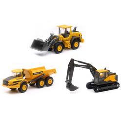 New Ray NR32095 Volvo Construction Vehicle Diecast Models - Set of 3