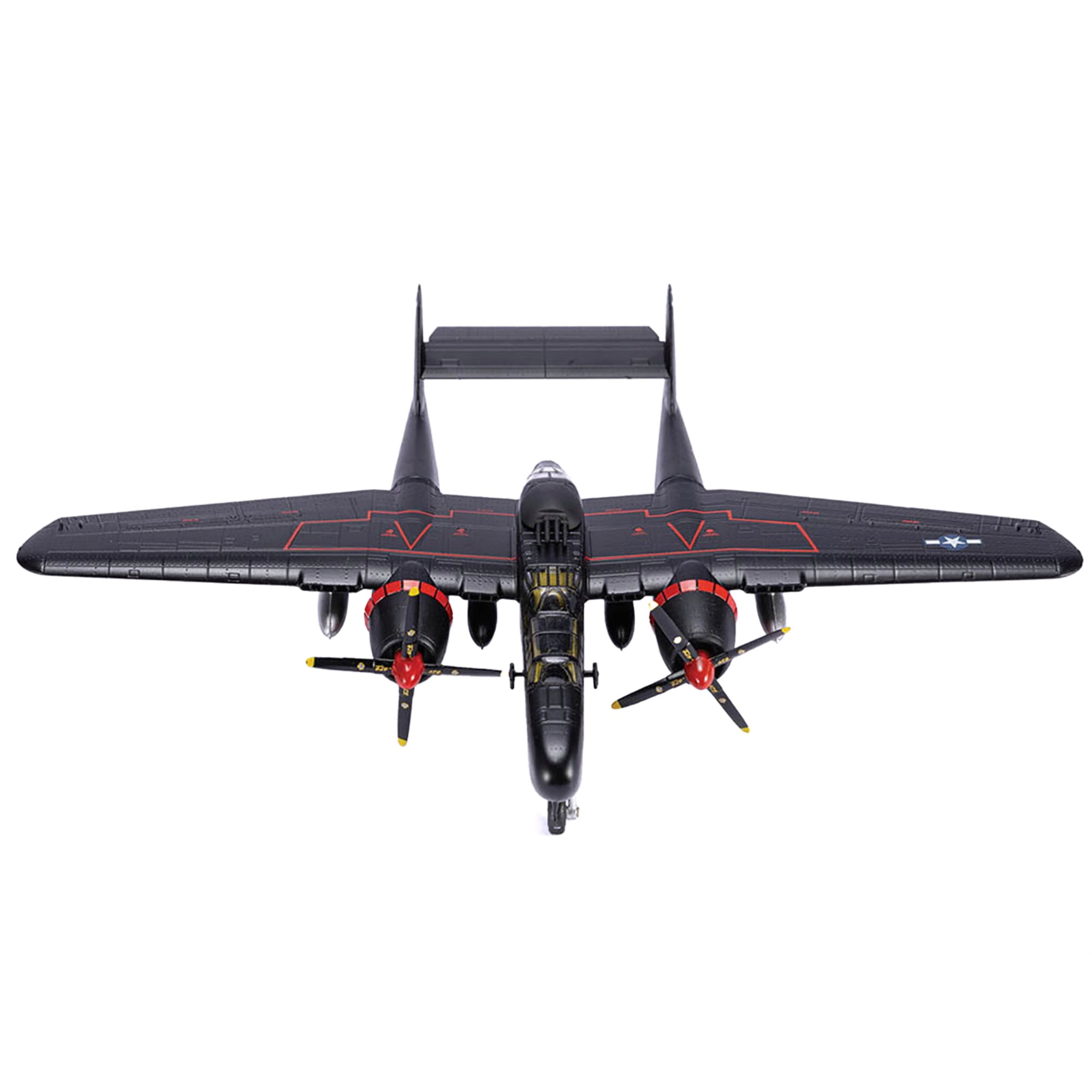 Picture of Air Force 1 AF1-0090F 1-72 Scale Northrop P-61B Black Widow Fighter Aircraft Times a Wastin 418th Night Fighter Squadron United States Army Air Forces Diecast Model Airplane