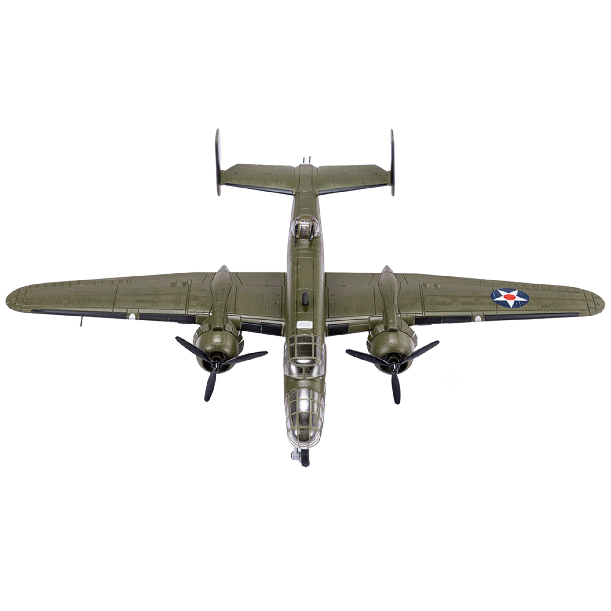 Picture of Air Force 1 AF1-0111B 1-72 Scale North American B-25B Mitchell Bomber Aircraft Whirling Dervish 34 Bomber Squadron 17th Bomber Group United States Air Force Diecast Model Airplane