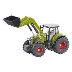 SK1979 1-50 Scale Claas Axion 850 with Front Loader Green with Gray Top Diecast Model Tractor -  SIKU