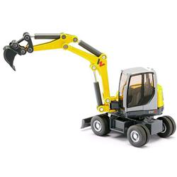 1-50 Scale Wacker Neuson EW65 Mobile Yellow & Gray Diecast Model Excavator