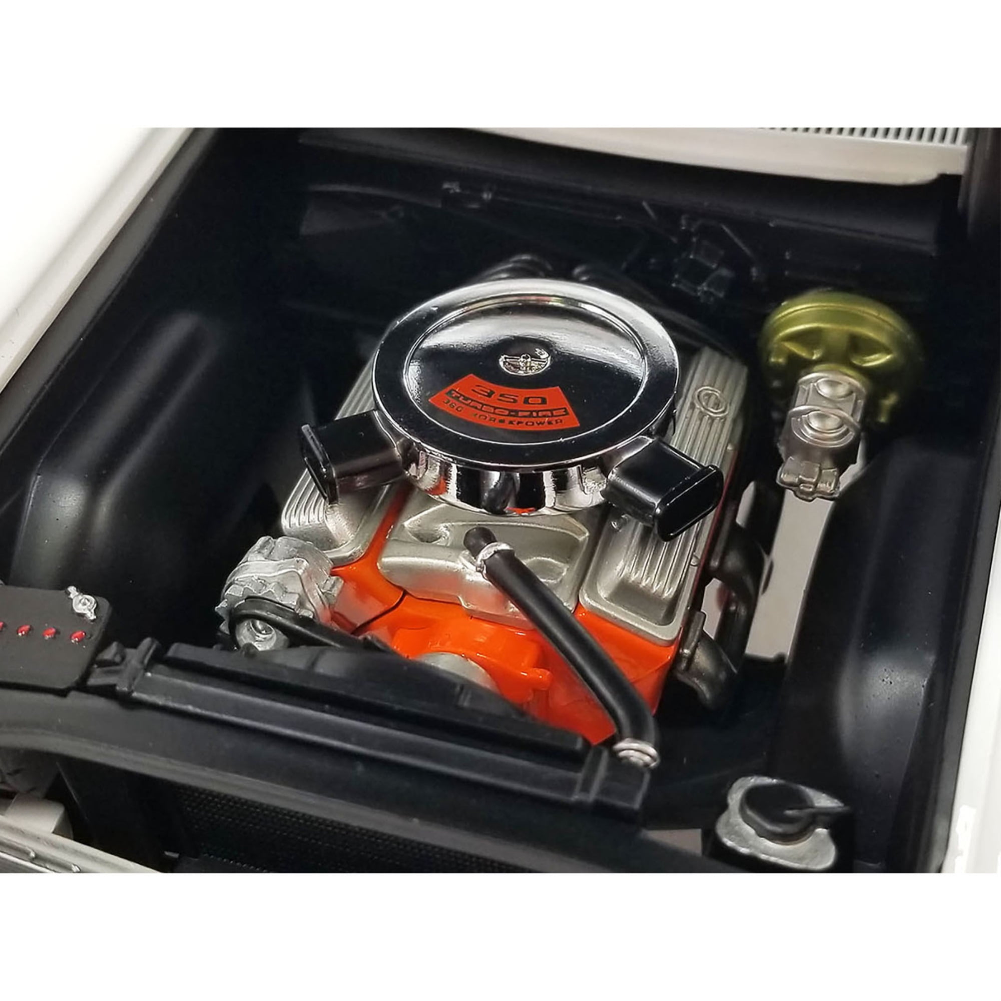 Picture of GMP 18982 1-18 Scale 1970 Chevrolet Nova SS White with Graphics Hurst - Name the Shifter Contest Grand Prize Limited Edition to Worldwide Diecast Model Car - 564 Piece