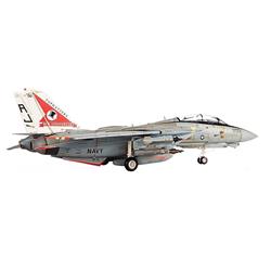 Picture of JC Wings JCW-72-F14-014 Grumman F-14A Tomcat Fighter Aircraft with 80th Anniversary Edition 1999 United States Navy 1-72 Scale Diecast Model