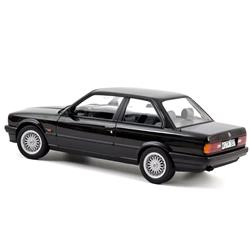 Picture of Norev 183203 1988 BMW 325i Diamond Black Metallic 1-18 Scale Diecast Model Car