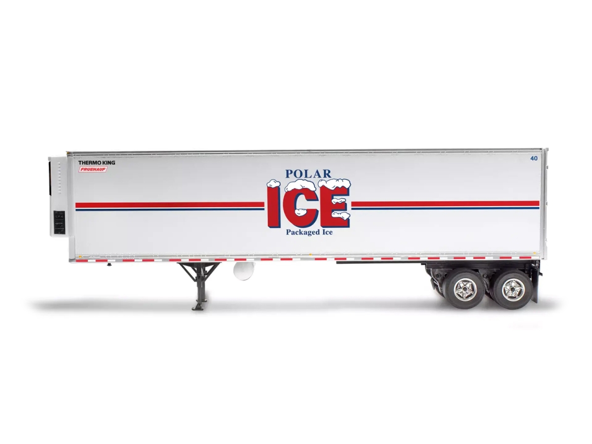 14541 Level 4 Fruehauf 40 Refrigerated Trailer Polar ICE 1-32 Scale Model Kit -  Revell