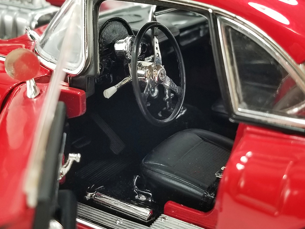 Picture of ACME A1800926 1961 Chevrolet Corvette Gasser No. 36 Original Mazmanian Limited Edition to 354 Piece Worldwide 1-18 Scale Diecast Model Car&#44; Red