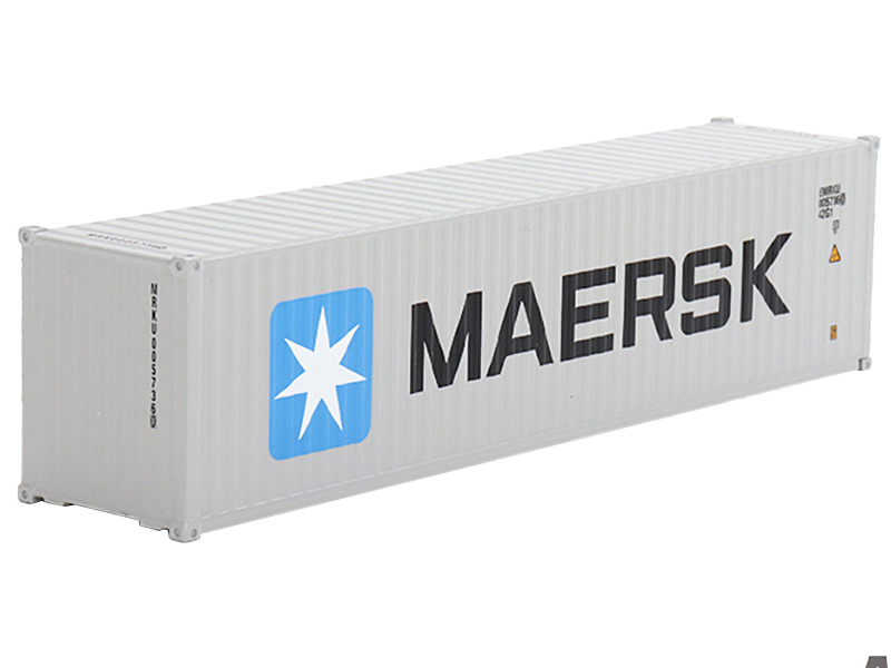 Picture of True Scale Miniatures MGTAC32 40 Dry Goods Maersk Limited Edition for 1-64 Scale Models Container&#44; Gray