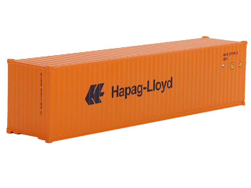Picture of True Scale Miniatures MGTAC26 40 Dry Goods Hapag-Lloyd Limited Edition for 1-64 Scale Models Container&#44; Orange