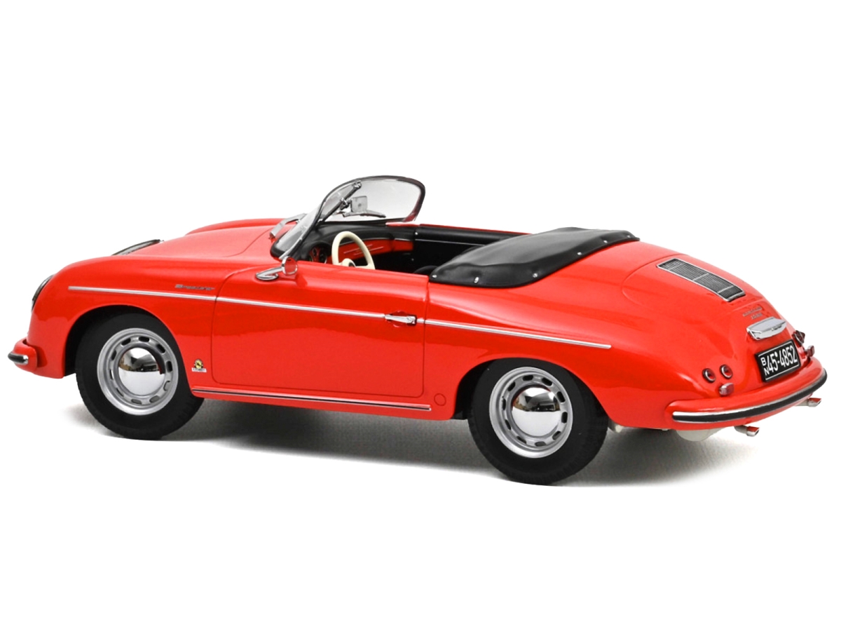Picture of Norev 187461 1954 Porsche 356 Speedster 1-18 Scale Diecast Model Car&#44; Red