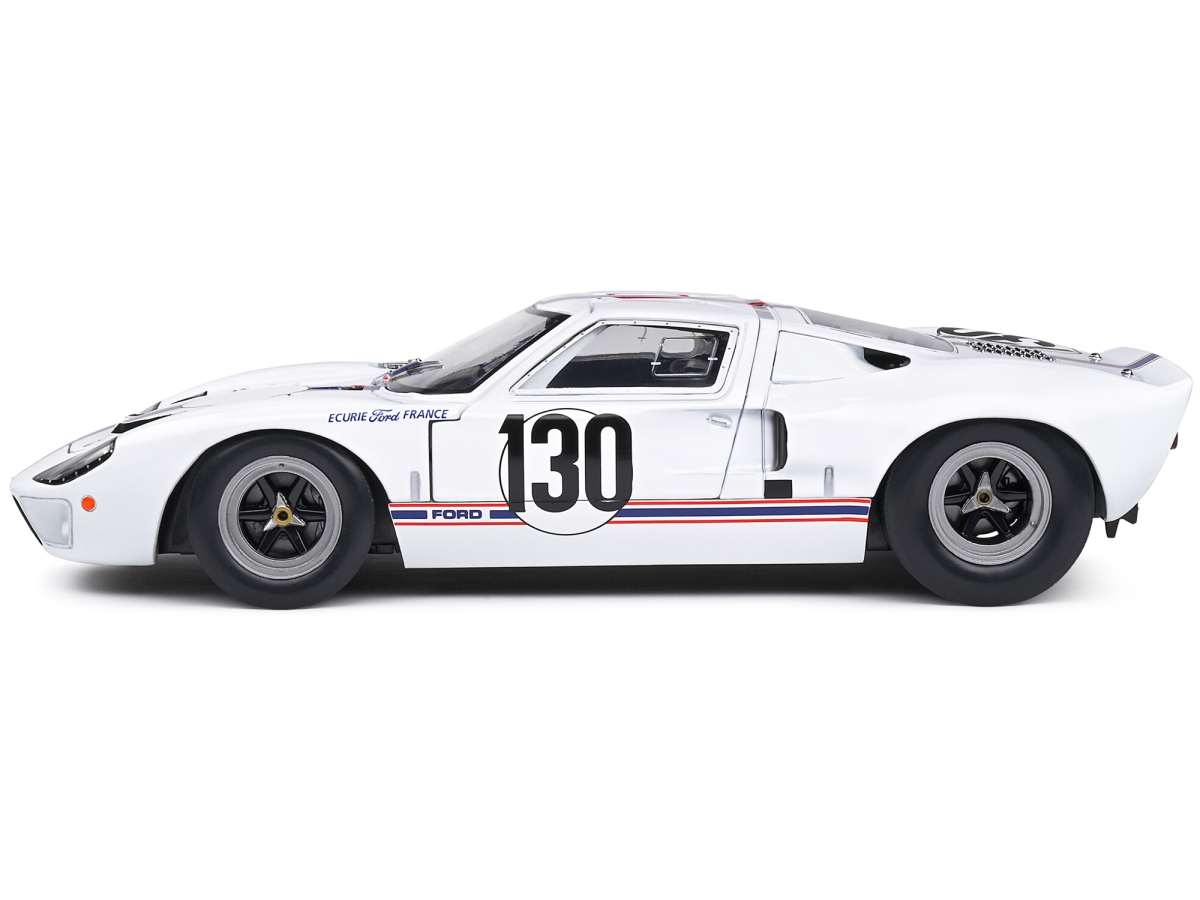 S1803009 Ford GT40 MK1 No. 130 Henri Greder - Jean-Michel Giorgi Targa Florio 1967 Competition Series 1-18 Scale Diecast Model Car -  Solido