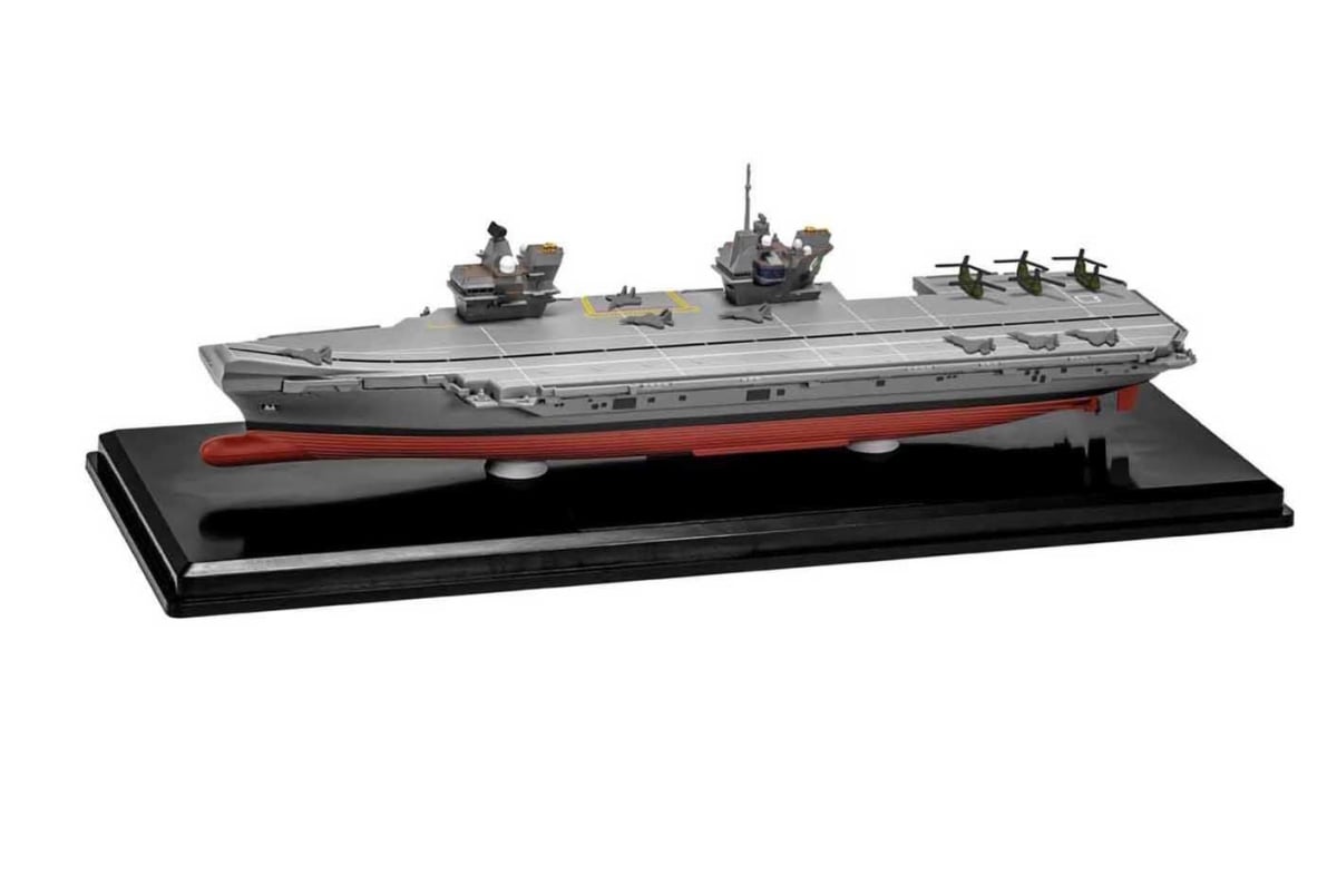 Corgi CC75000 Hms Queen Elizabeth Aircraft Carrier Queen Elizabeth-Class British Royal Navy Naval Power Series 1 by 1250 Diecast Model -  Corghi USA