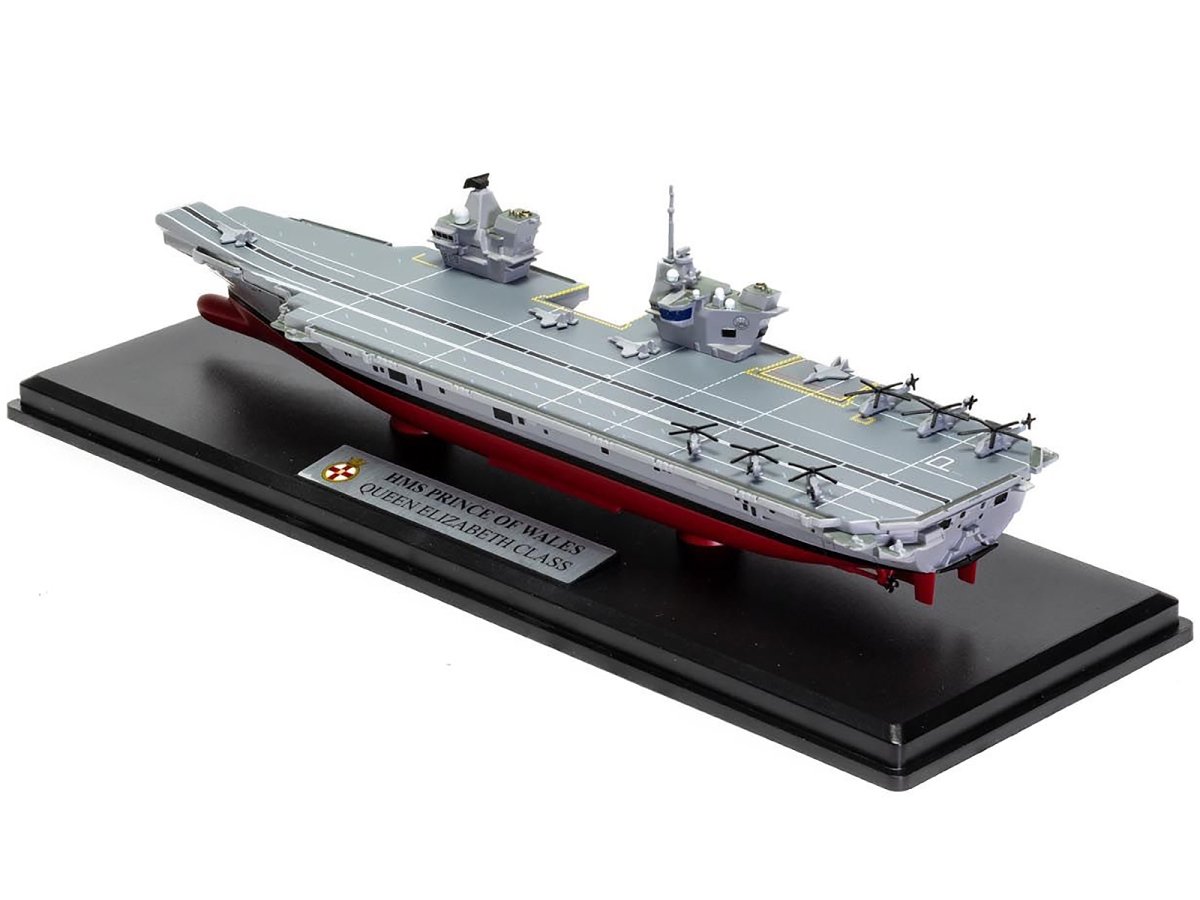 Corgi CC75001 Hms Prince of Wales Aircraft Carrier Queen Elizabeth-Class British Royal Navy Naval Power Series 1 by 1250 Diecast Model -  Corghi USA