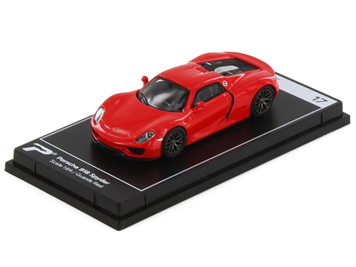 H17B Porsche 918 Spyder Guards Red Hypercar League Collection 1 by 64 Diecast Model Car -  PosterCars