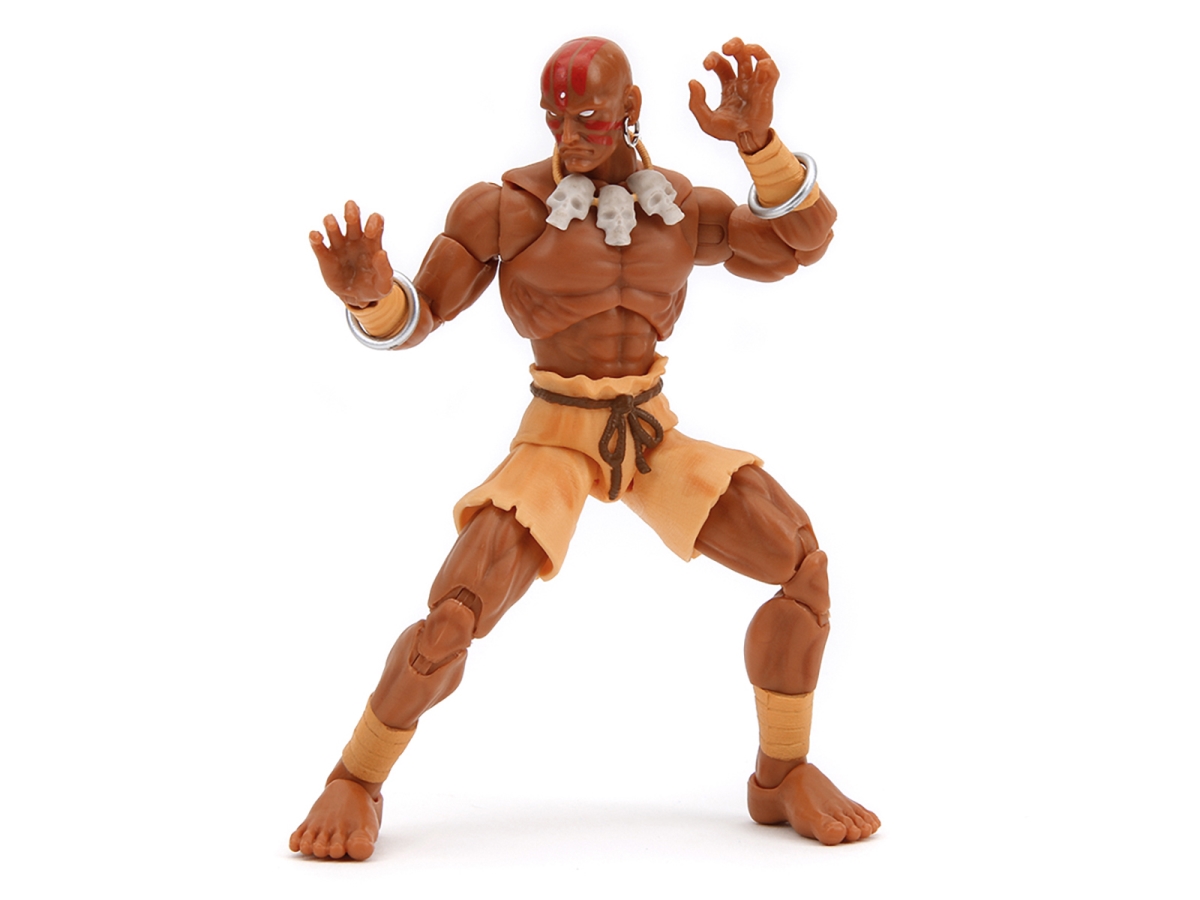Dhalsim 6in. Moveable Figure - Multicolor - 6-inch - Includes Alternate Head & Limbs