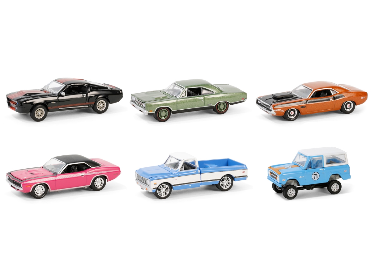 37310SET Barrett Jackson Scottsdale Edition Series 14 1-64 Diecast Model Cars - Set of 6 -  GreenLight